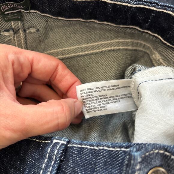 NEW Wild Fable High Rise Straight Leg Jeans Rigid Denim Dark Wash Womens Size 2 - Picture 6 of 12